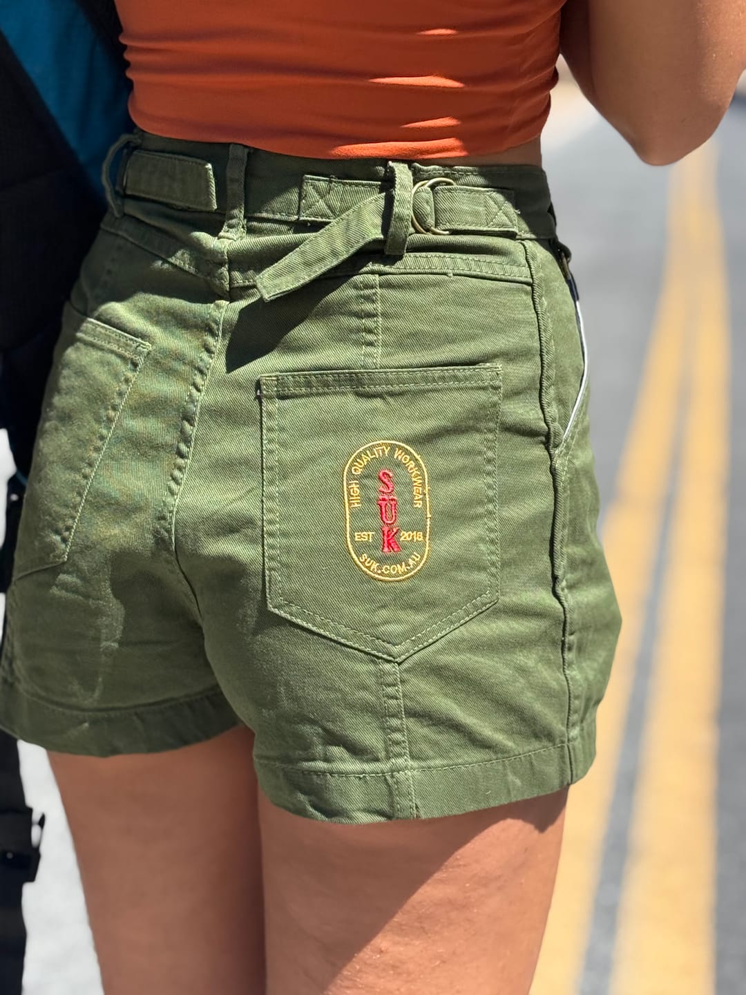 Customer photo review of Tinnie Shorts - Hunter