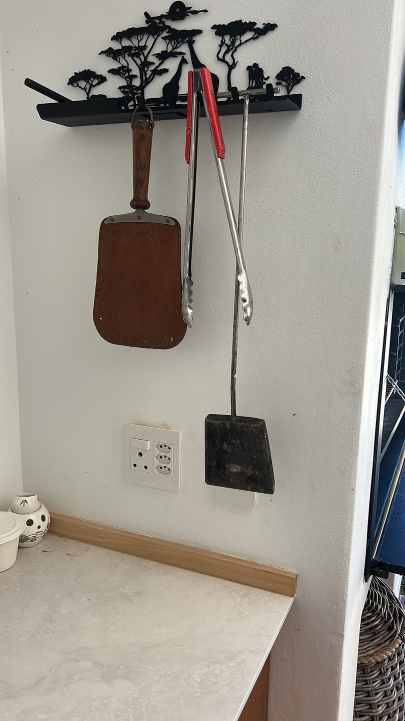 Customer photo review of Safari Braai Utensil Holder