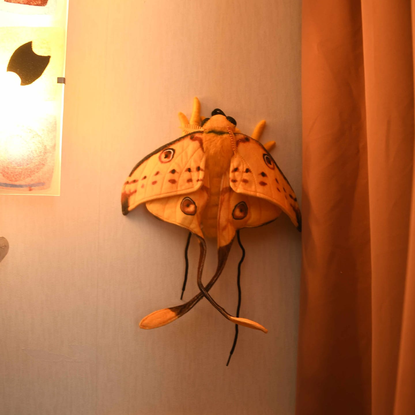 Customer photo review of Comet Moth Soft Stuffed Plush Toy