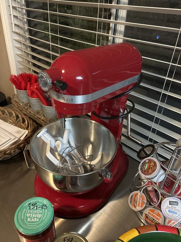 Customer photo review of KitchenAid® 7 Quart Bowl-Lift Stand Mixer