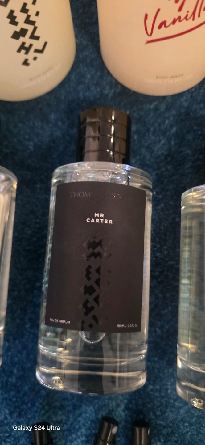 Customer photo review of Mr Carter | Eau de Parfum