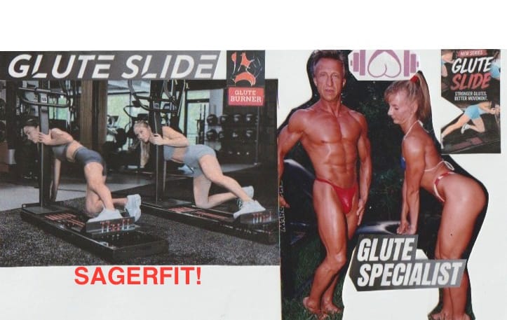 Customer photo review of Glute Slide Handlebars