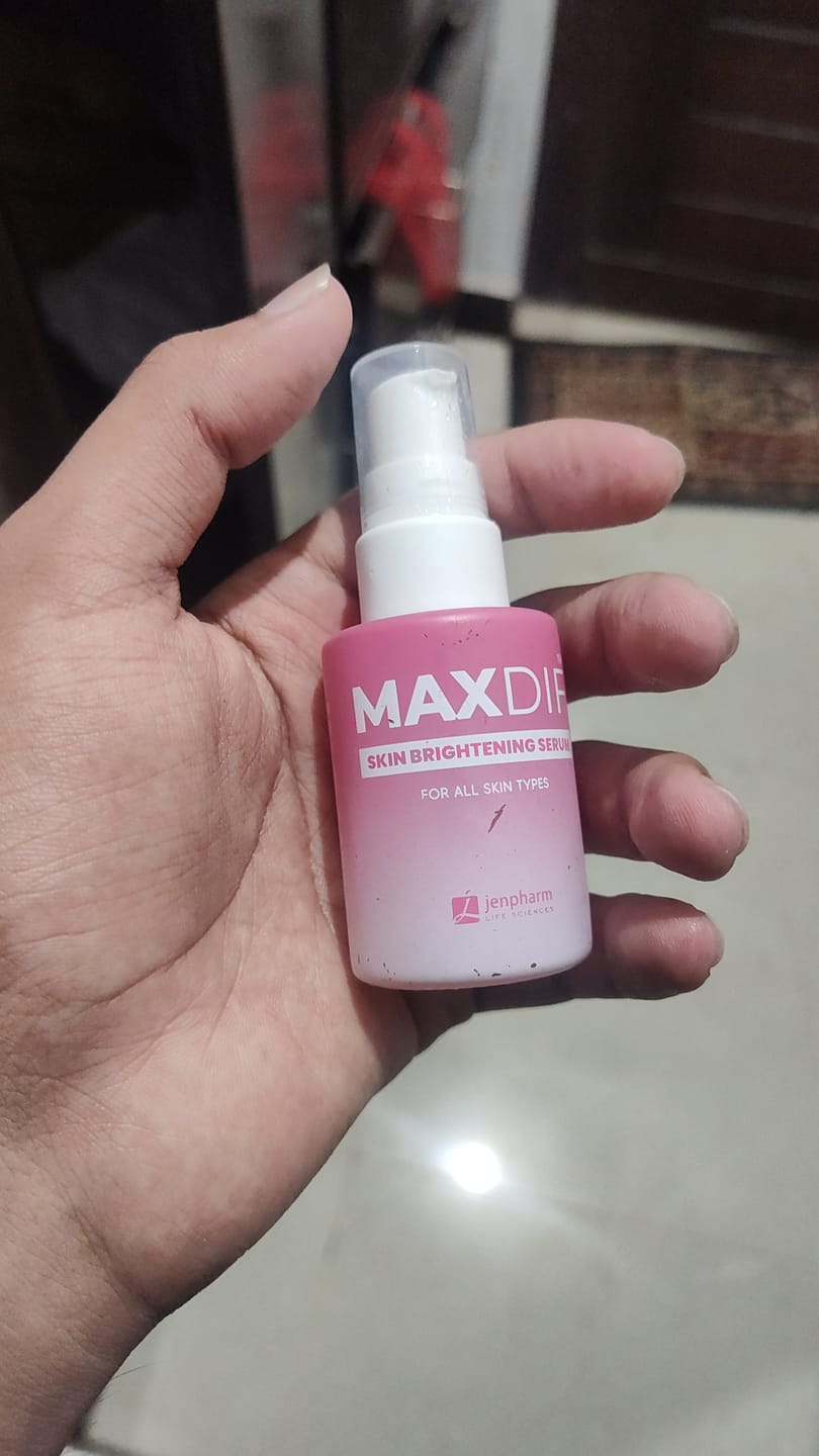 Customer photo review of Maxdif Brightening Serum