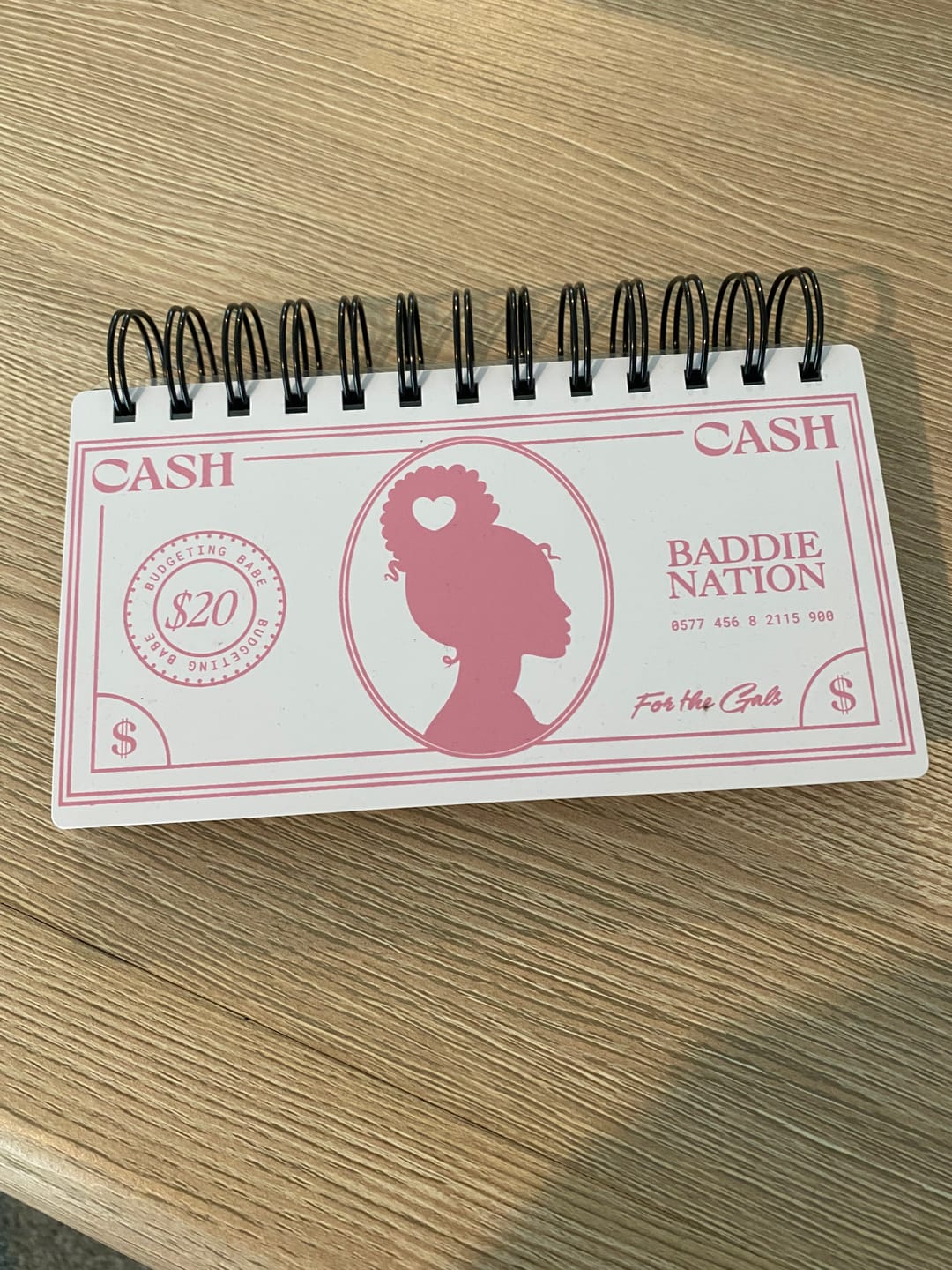 Customer photo review of $20 Challenge Book