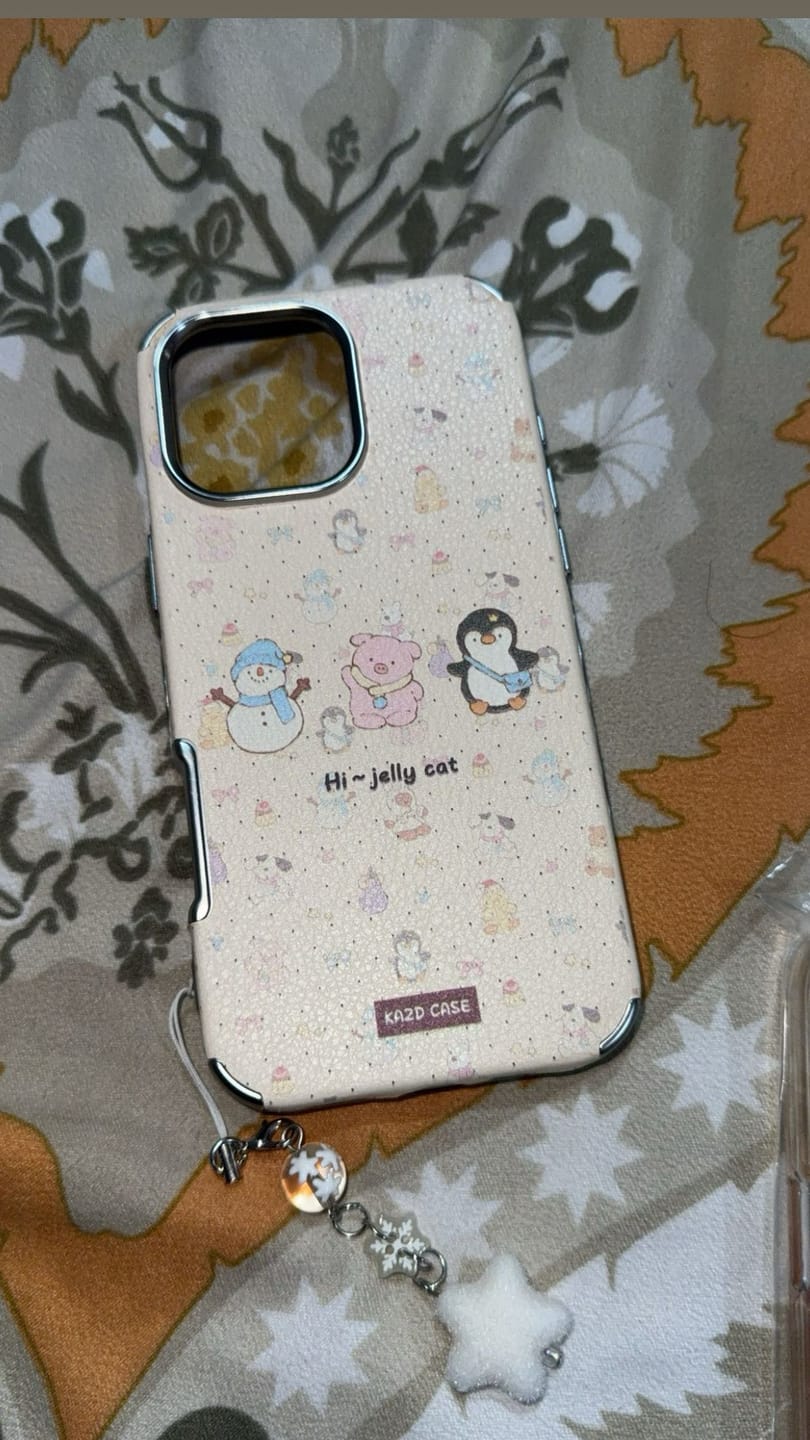 Customer photo review of Cute Animal Designer Case For iPhone Without Charm