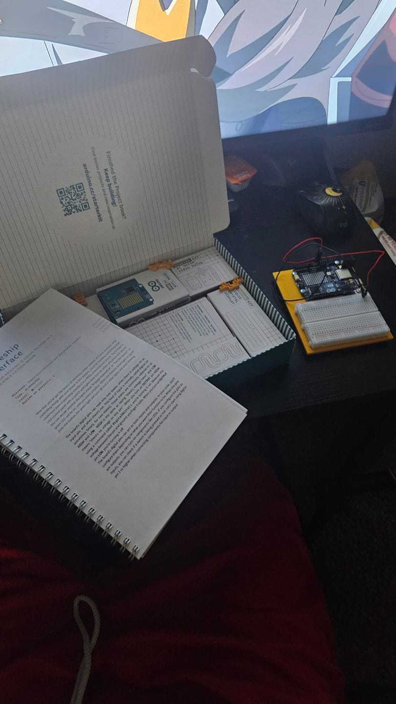 Customer photo review of Arduino Starter Kit R4