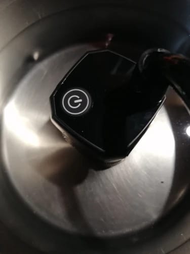 Customer photo review of The Trail Rinse — Portable Dog Shower