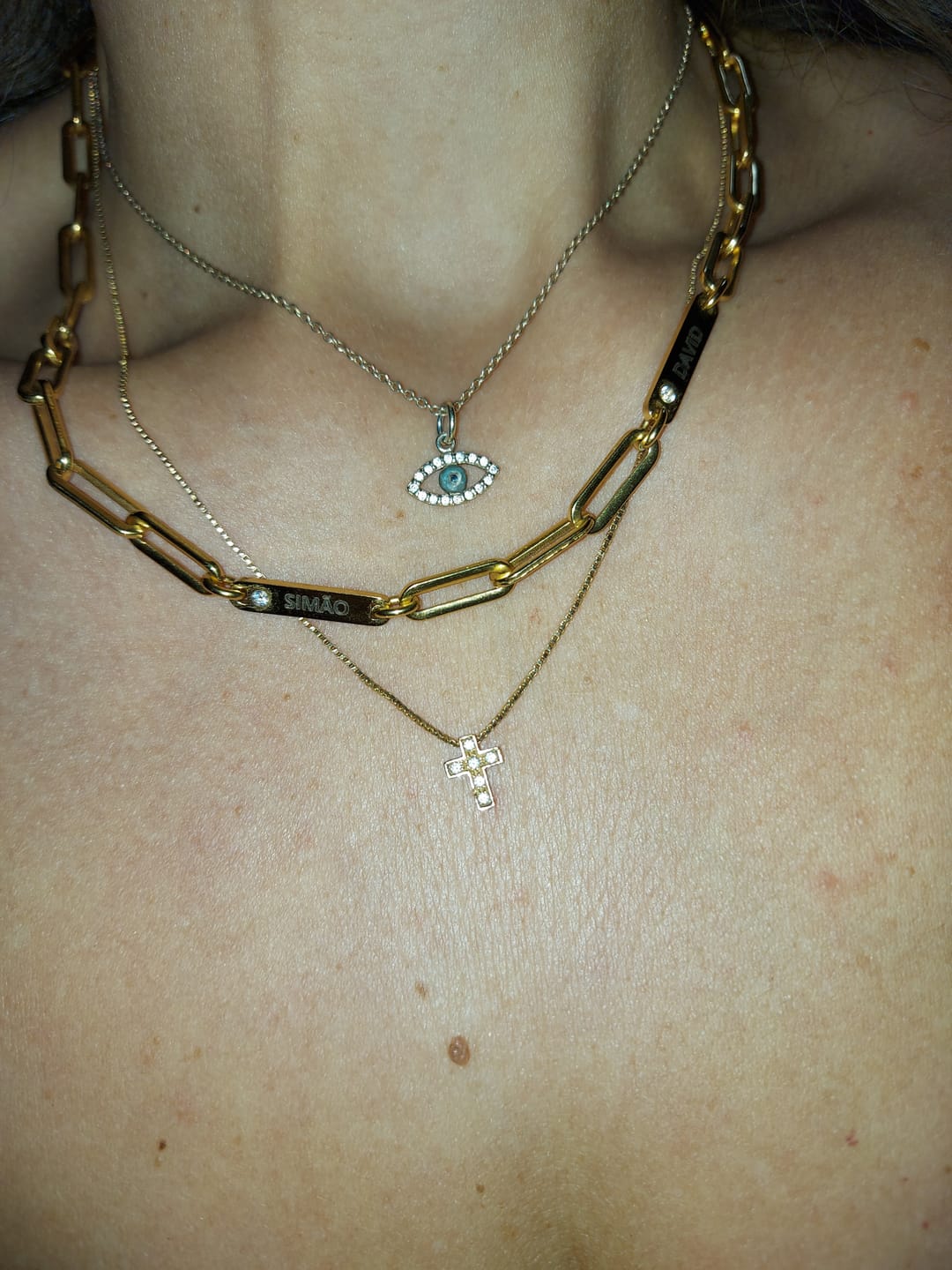 Customer photo review of Colar Matilde