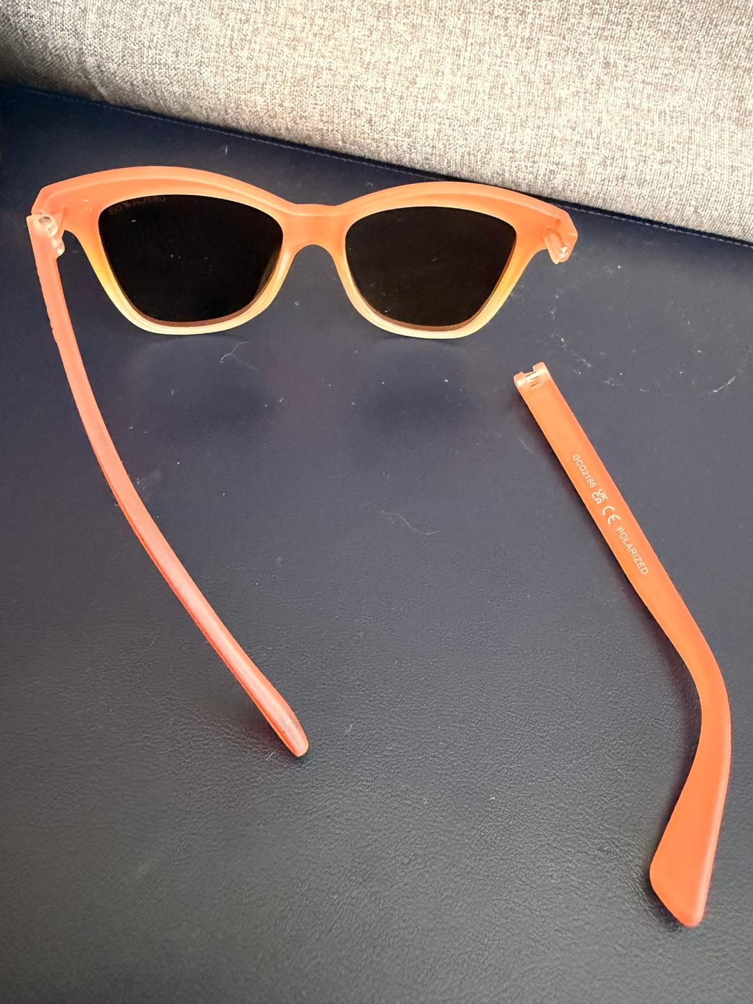 Customer photo review of Iconic Wayfarer Ombre | Polarized Sunglasses | Sienna Ombre