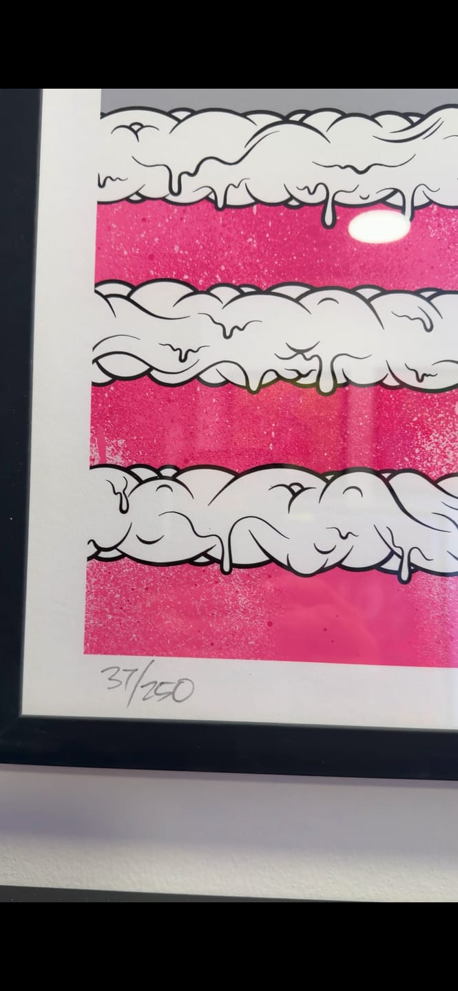 Customer photo review of Buff Monster American Flag Print