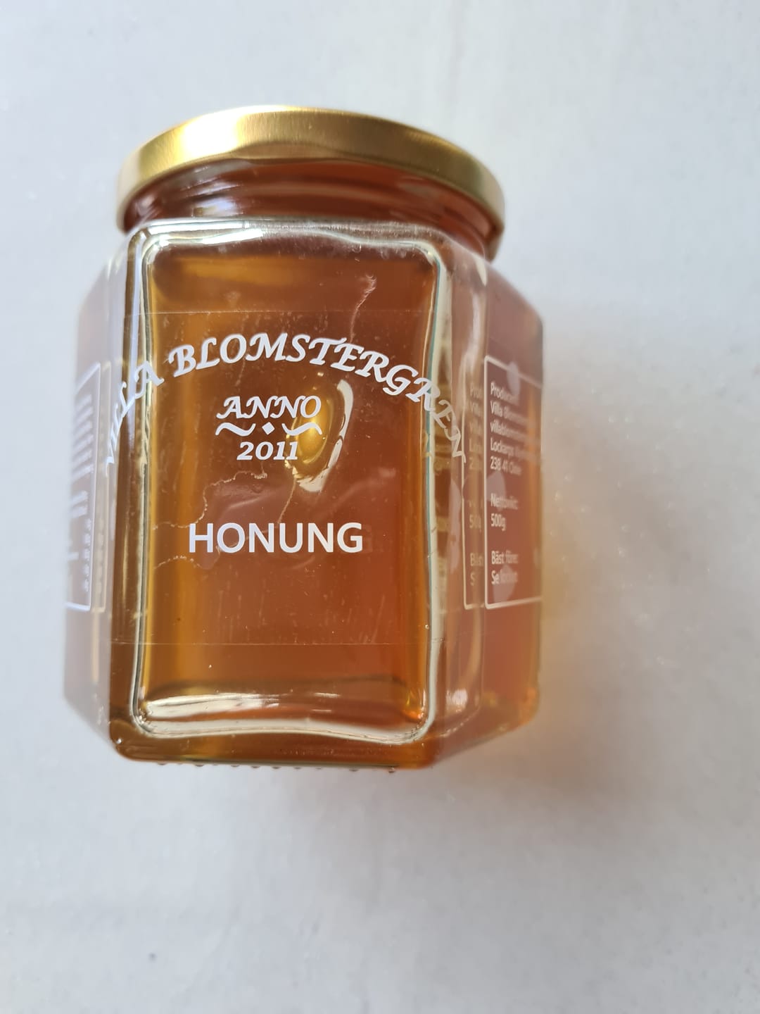 Customer photo review of Flytande honung 2 kg (4×500 g) – Svensk RAW honung