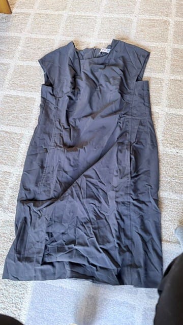 Customer photo review of Maaza Travel Dress - OrigamiTech :: Dark Navy