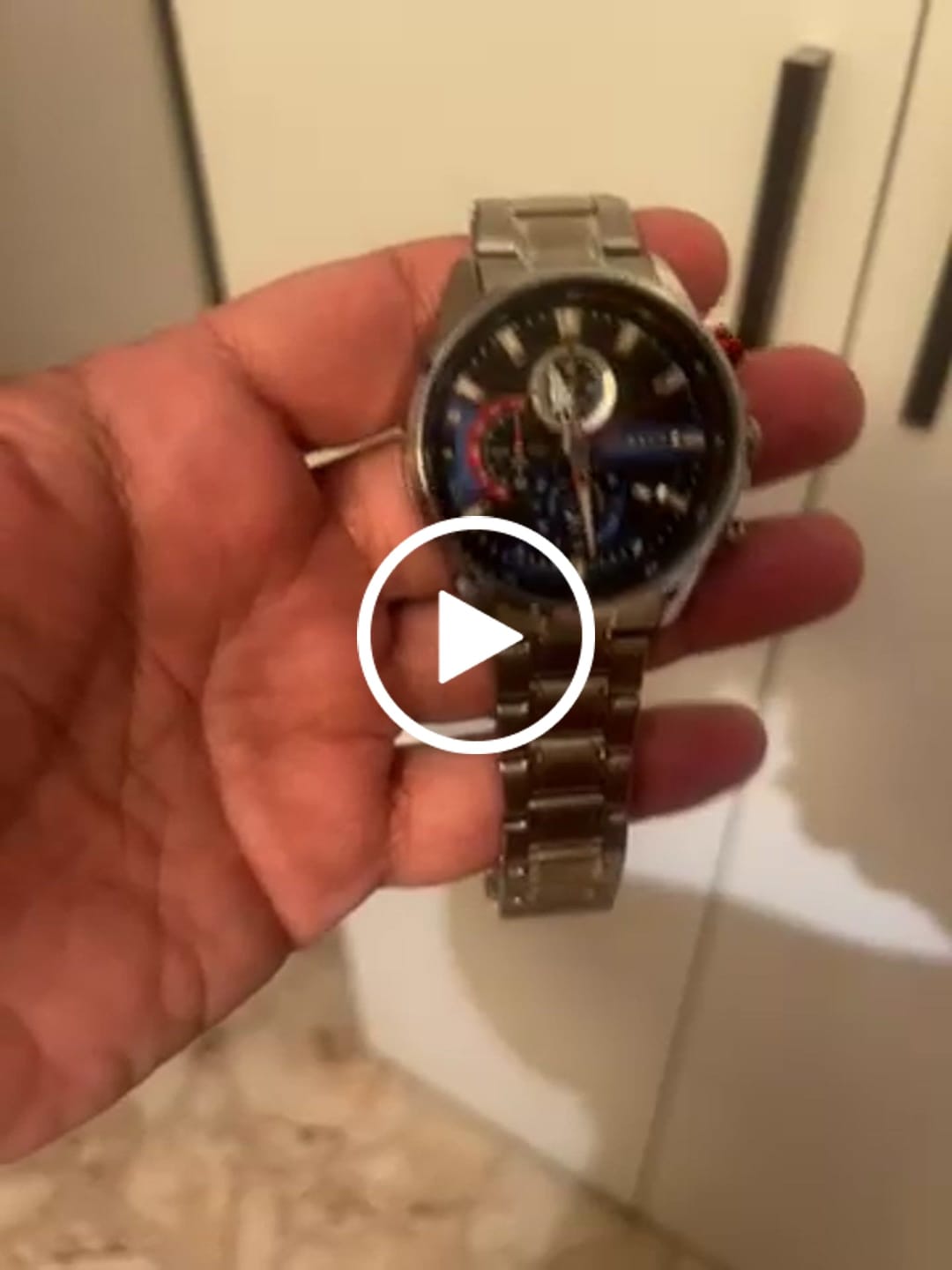 Customer video review of Curren Ambasador® orologio uomo acciaio