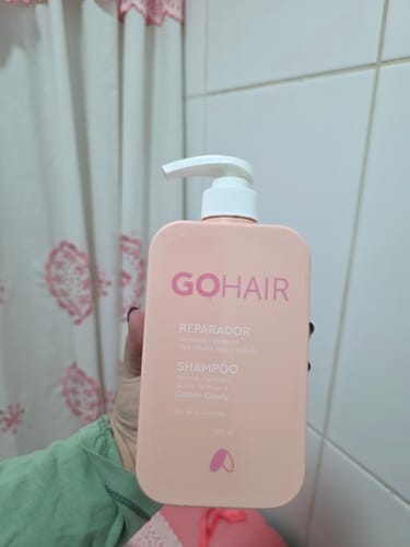 Customer photo review of Shampoo Reparador Cotton Candy 400 ml