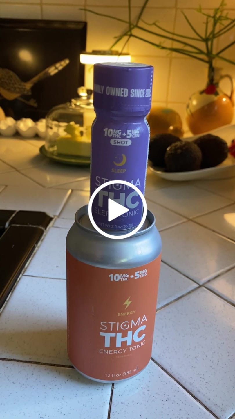 Customer video review of 10mg THC Shot Sleep Tonic (2oz) - 4 Pack