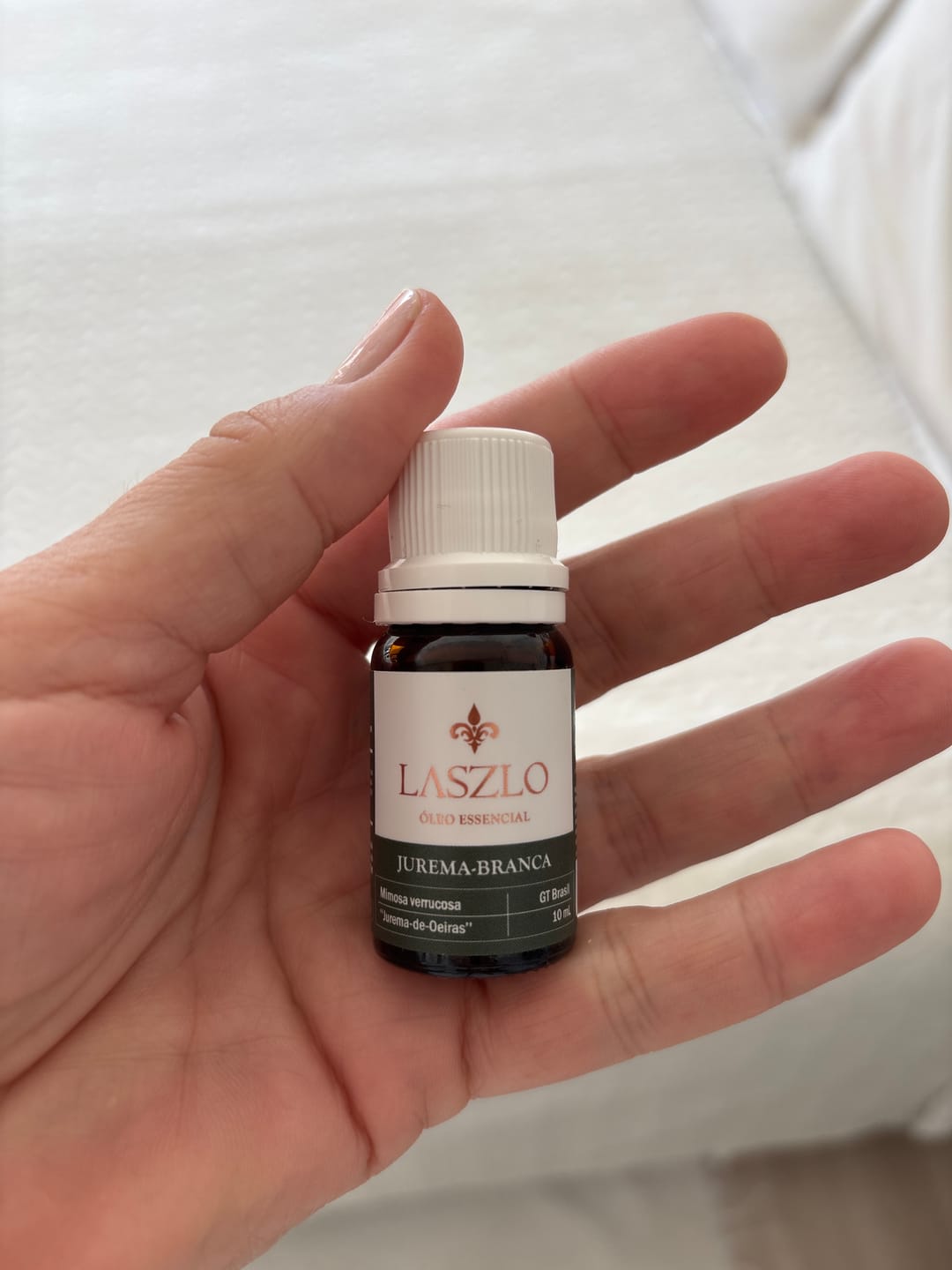 Customer photo review of Oleo Essencial de Jurema Branca (Gt Brasil) - Laszlo - Frasco com 10ml