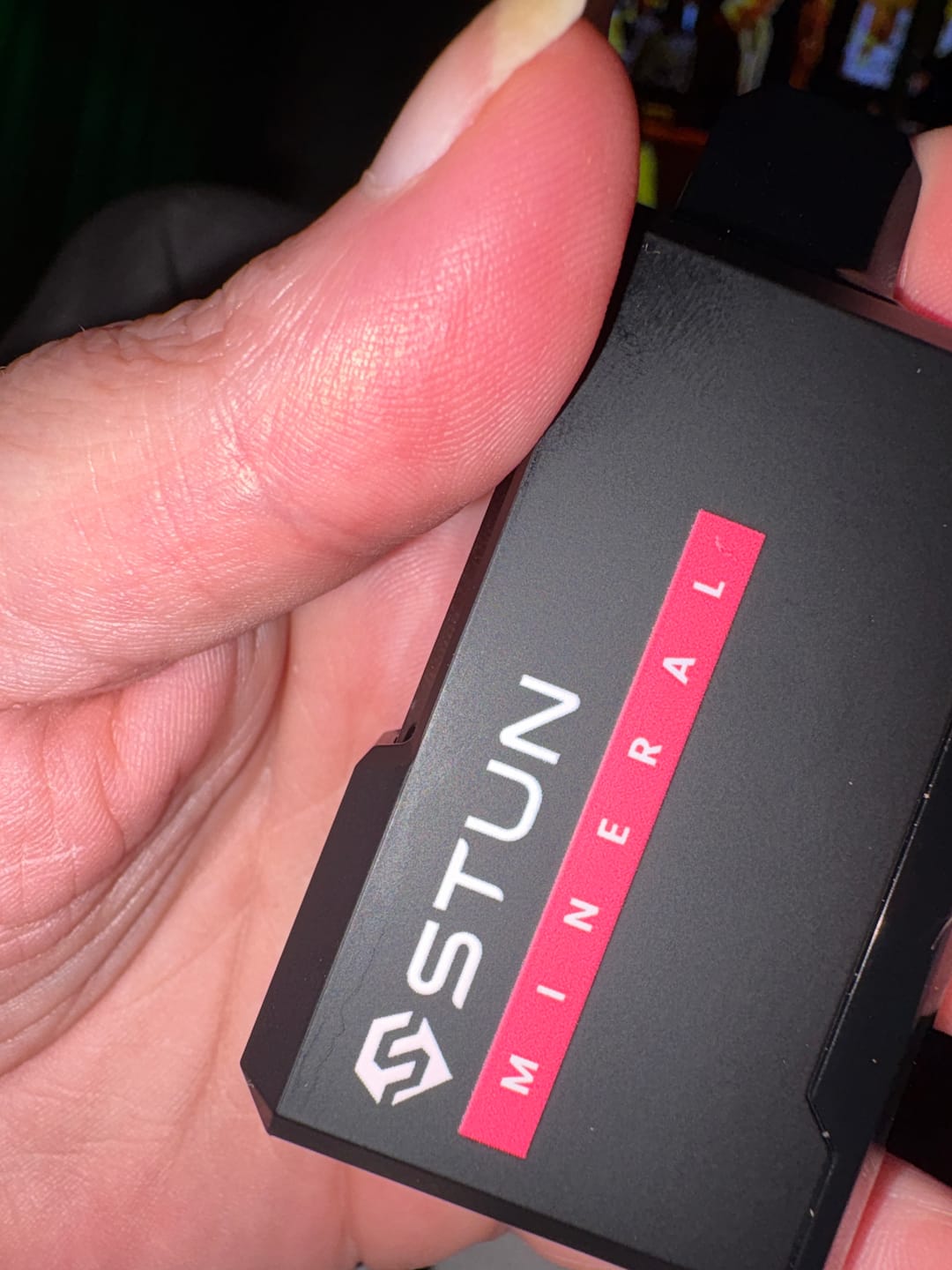 Customer photo review of Stun Elite 3G Vape THCA