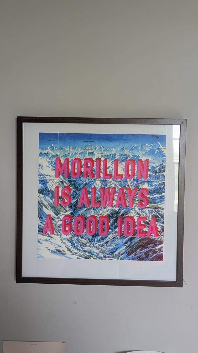 Customer photo review of Custom Pop Art Map Print (Any Location)