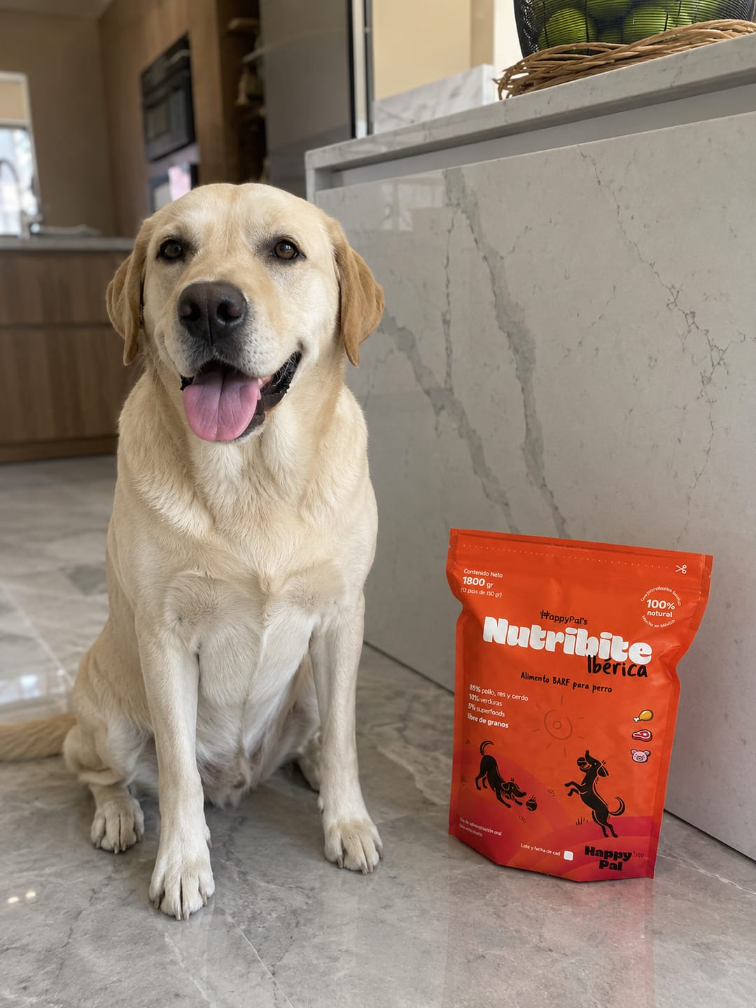 Customer photo review of Nutribite I Dieta BARF para perros. Natural y congelada. Lista para servir.