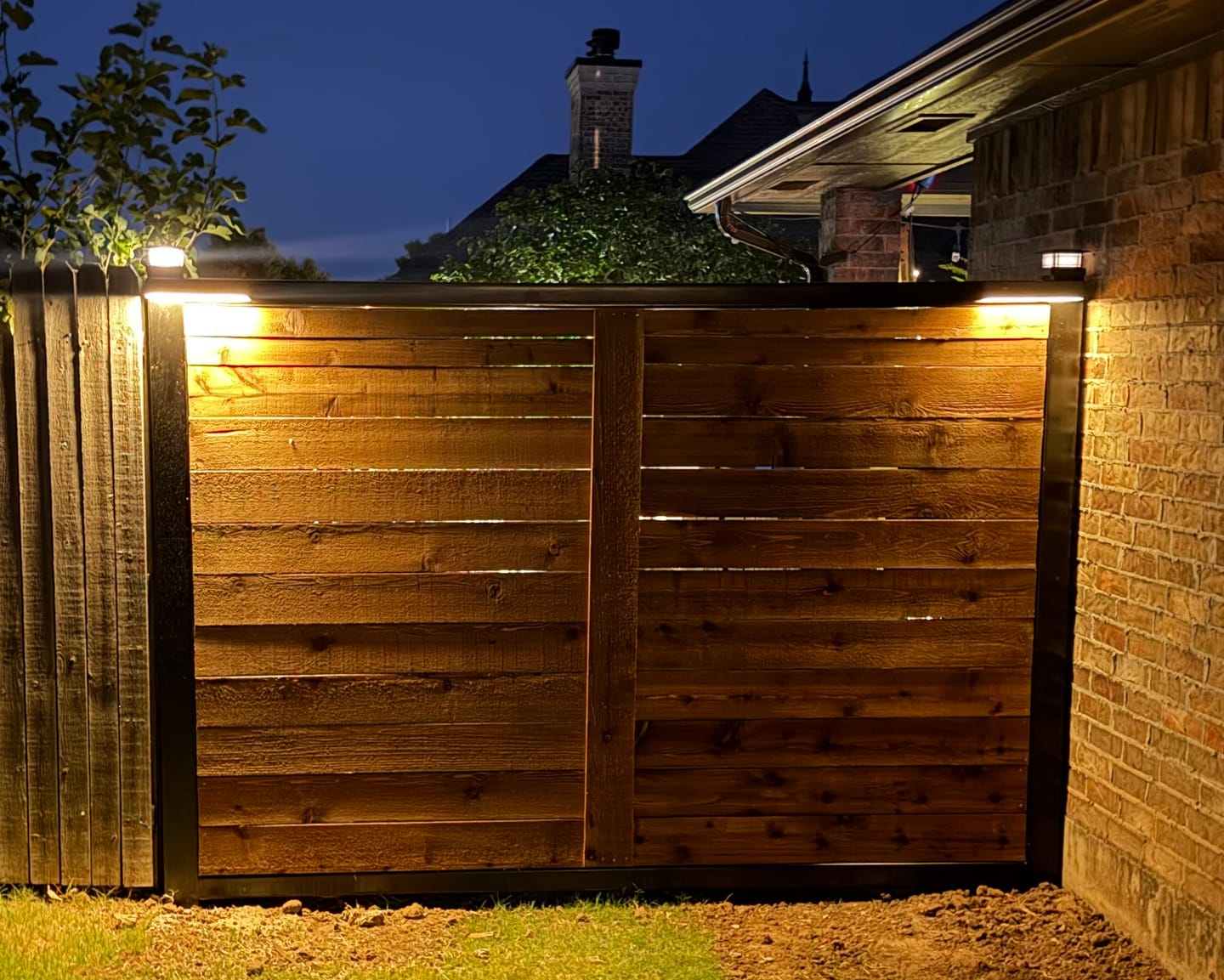 Customer photo review of Solar Wall Light with Motion Sensor