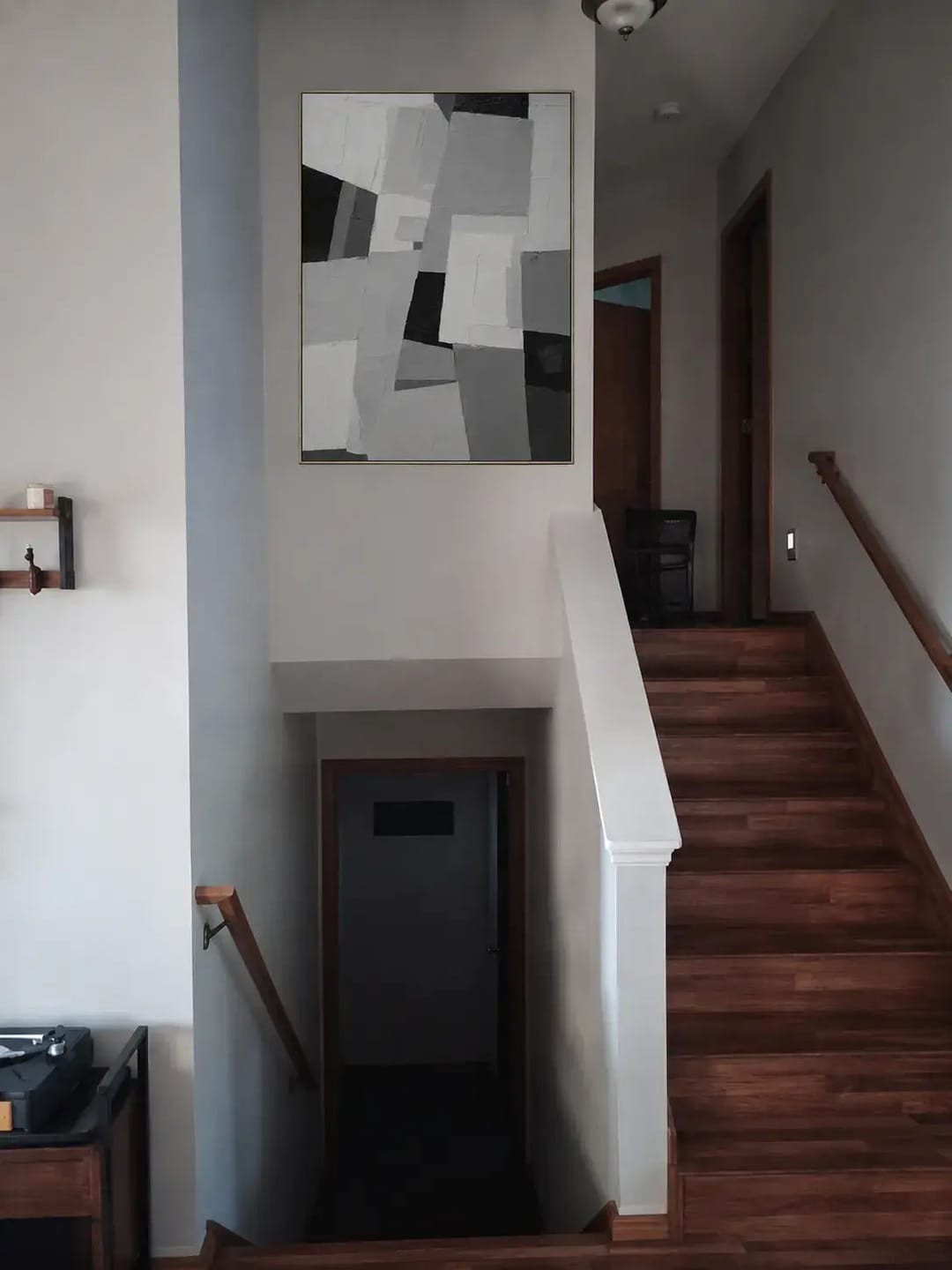 Customer photo review of Slate Interplay Abstract Wall Art