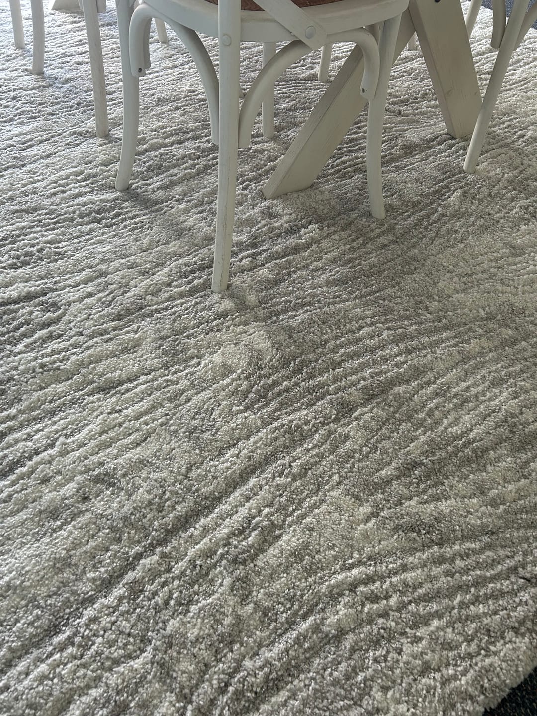 Customer photo review of Nola Carved Grey Rug - N003