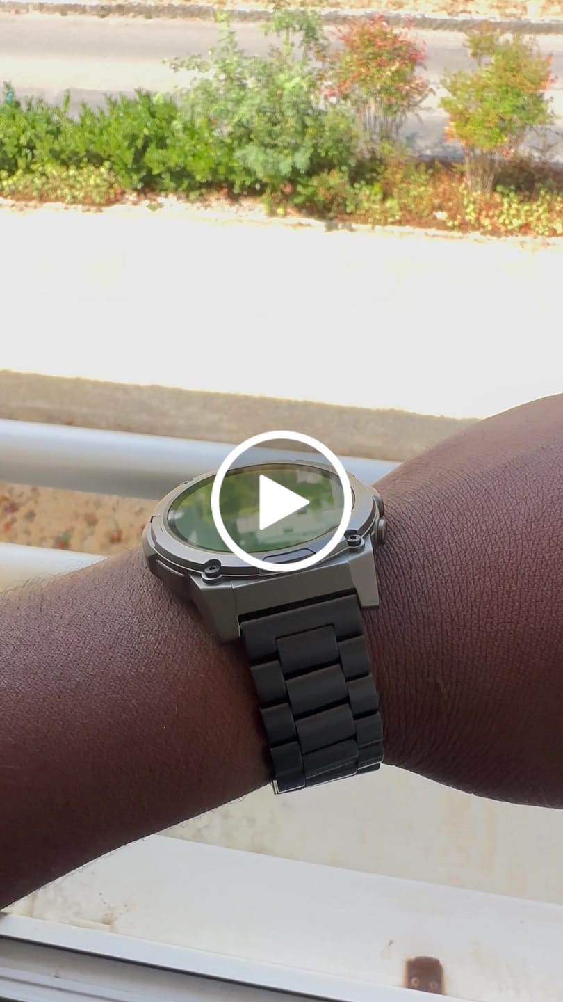 Customer video review of Bracelet acier noir