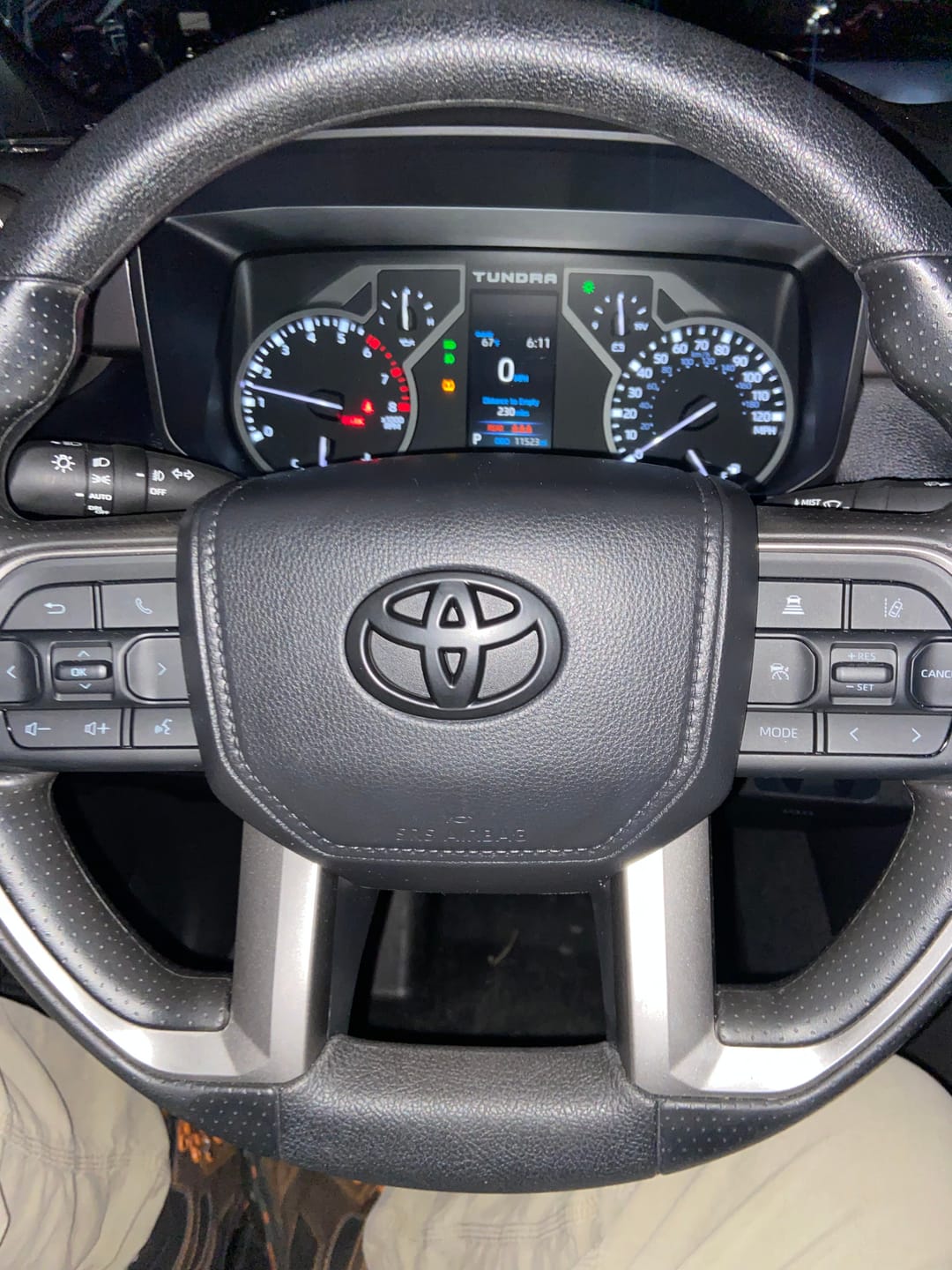 Customer photo review of Steering Wheel Emblem Overlay