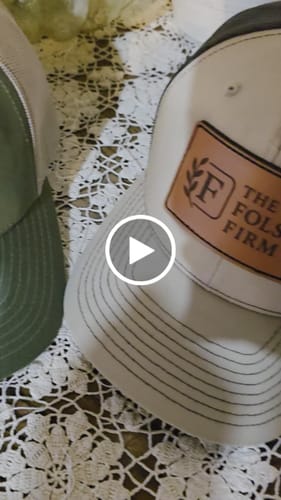 Customer video review of Premium Custom Leather Patch Hats (Wholesale)