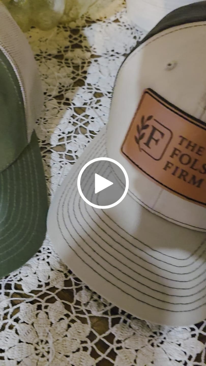 Customer video review of Premium Custom Leather Patch Hats (Wholesale)