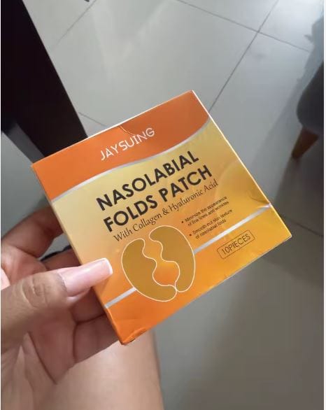 Customer photo review of Patch Nasolabiali – 10 Patch con Collagene e Acido Ialuronico