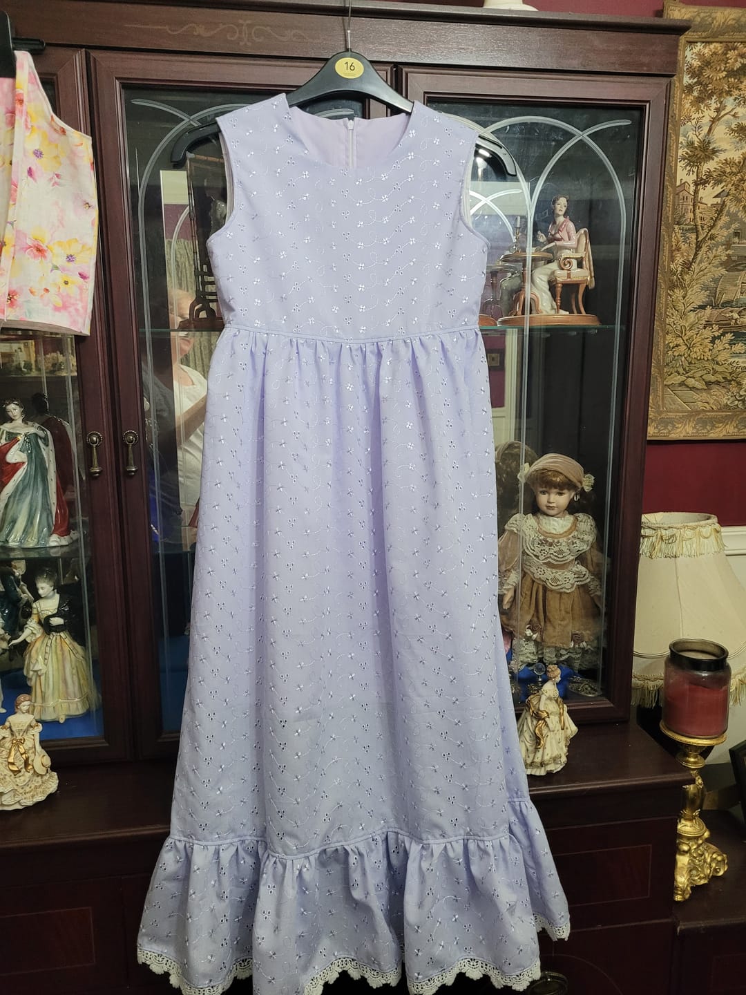 Customer photo review of Special Offer Broderie Anglaise Polycotton Fabric
