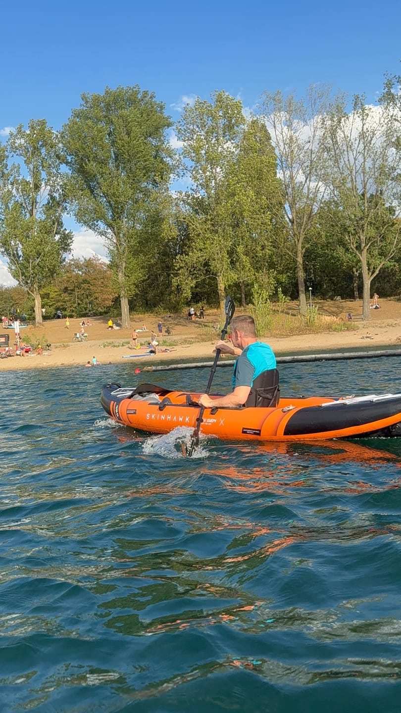 Customer photo review of SKINHAWK 2ER PRESTIGE KAJAK 400 CM ORANGE
