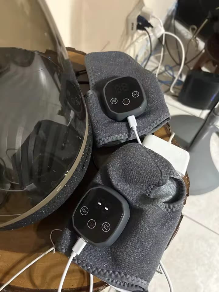 Customer photo review of Electric Heating Ankle Massage