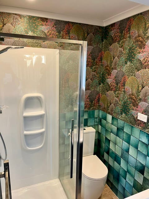 Customer photo review of Arboretum Garden Wallpaper – Green