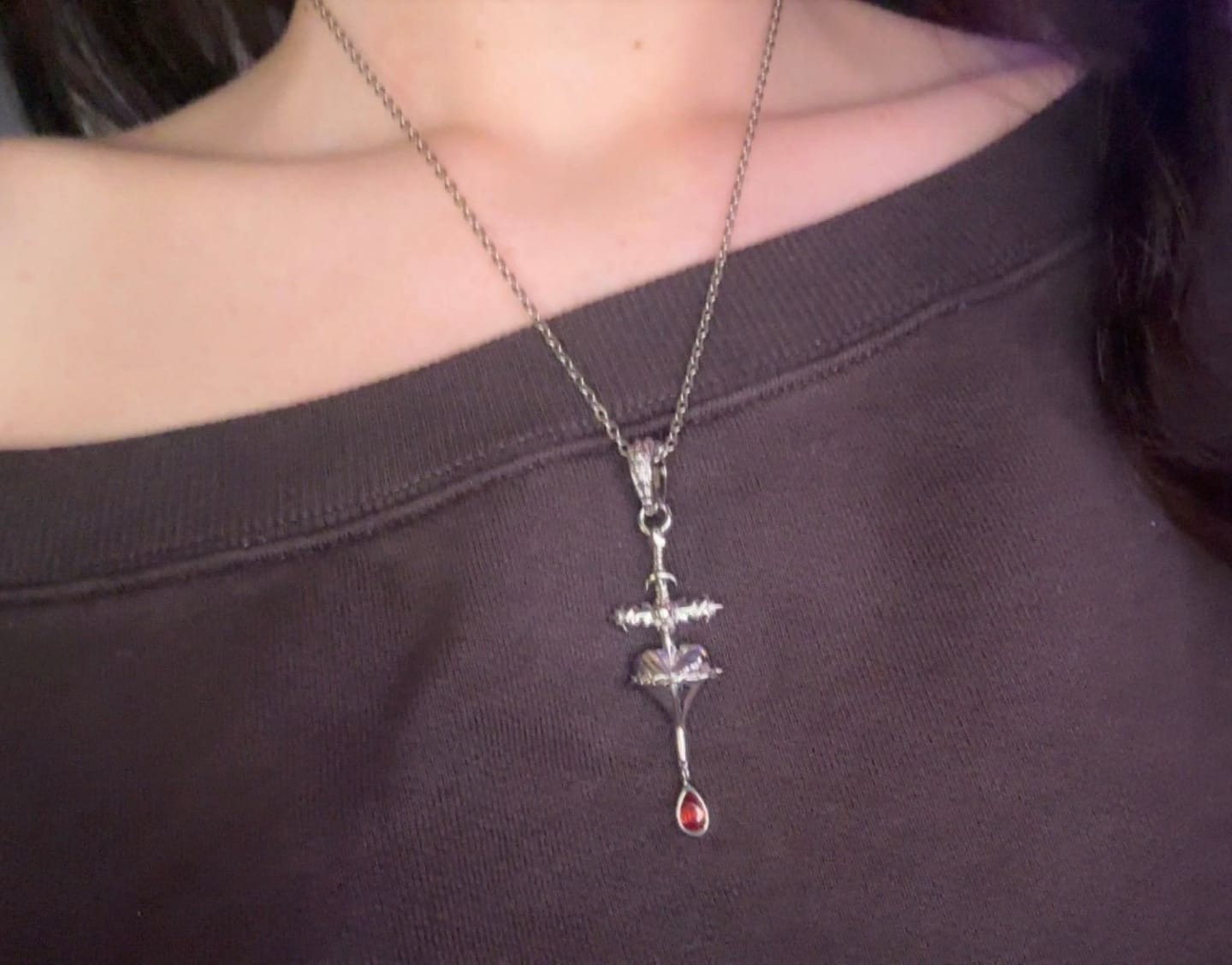 Customer photo review of SACRIFICE PENDANT