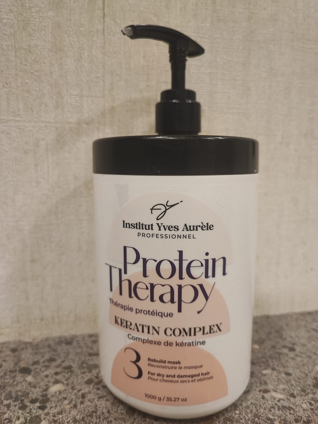 Customer photo review of Proteinų terapijos kaukė