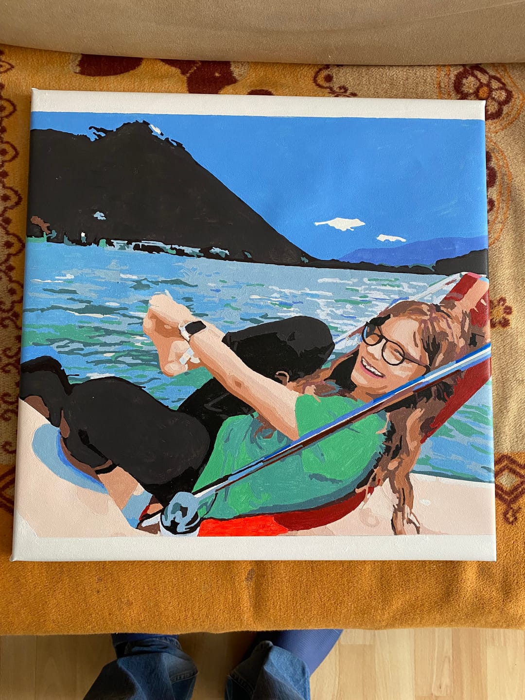 Customer photo review of Eigenes Foto - Malen nach Zahlen