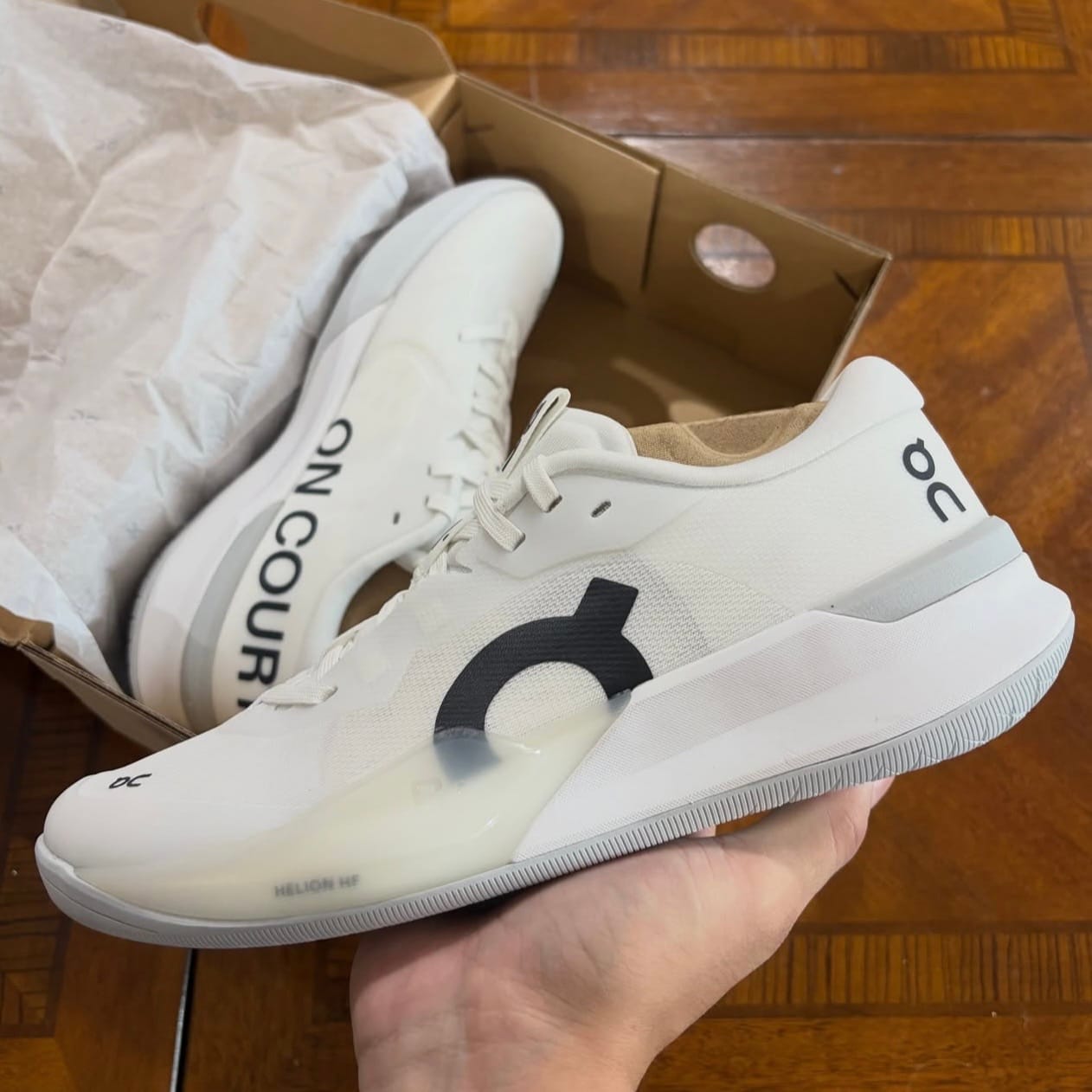Customer photo review of Roger Pro 3 White Pink - R3W