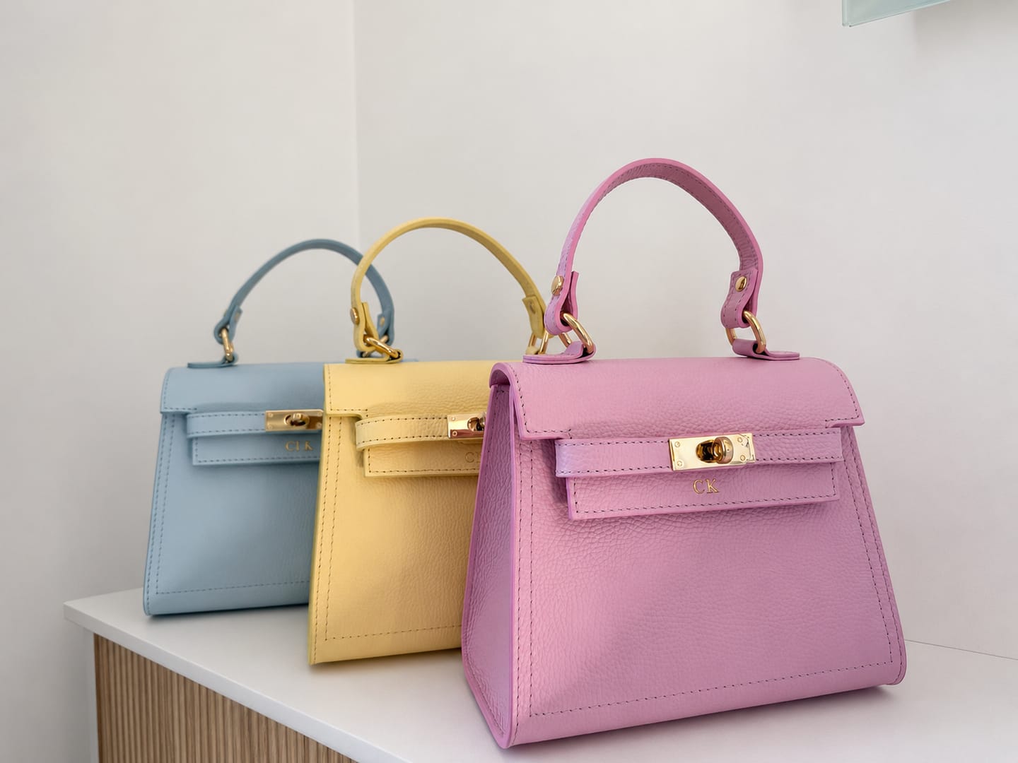 Customer photo review of Polly Top Handle Bag