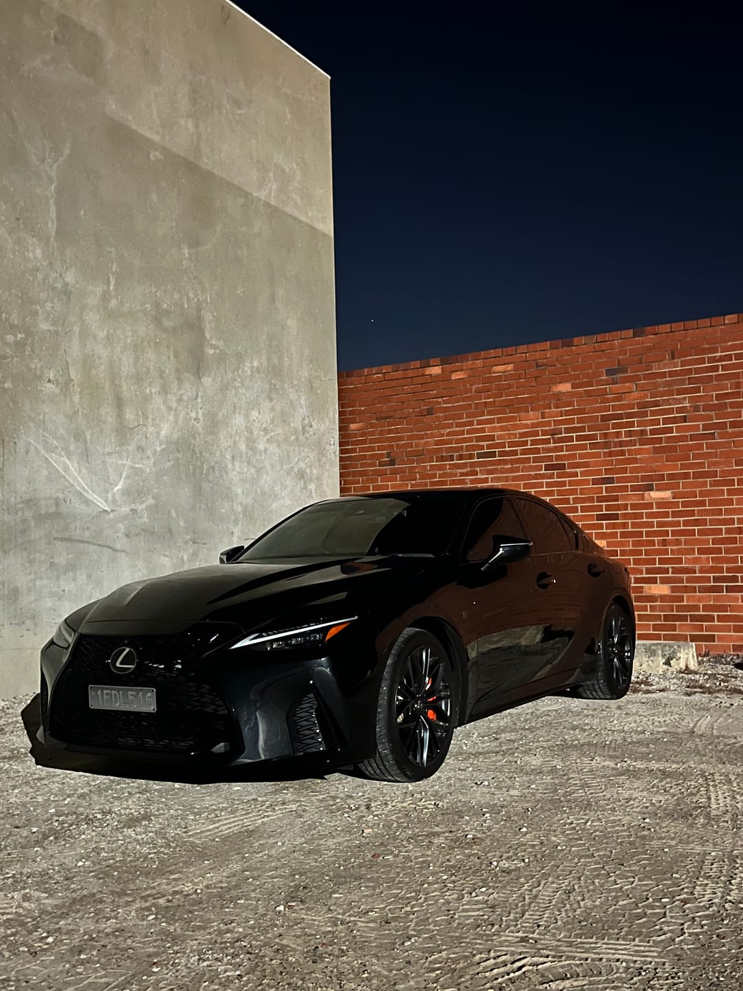 Customer photo review of Lexus IS 300/ 300H/ 350/ 500 F-SPORT GEN 3 2020-2025 - Miniature Plinth (FRONT)