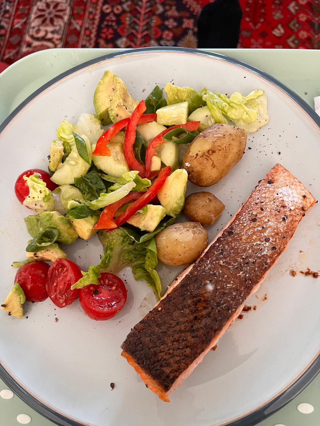 Customer photo review of Salmon Portion