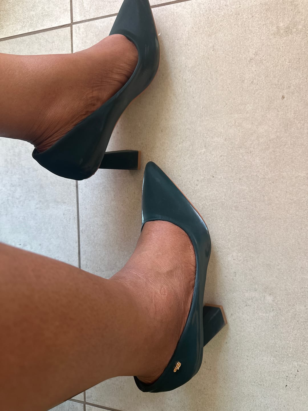 Customer photo review of Miss Black Dayla 1 Court - Green