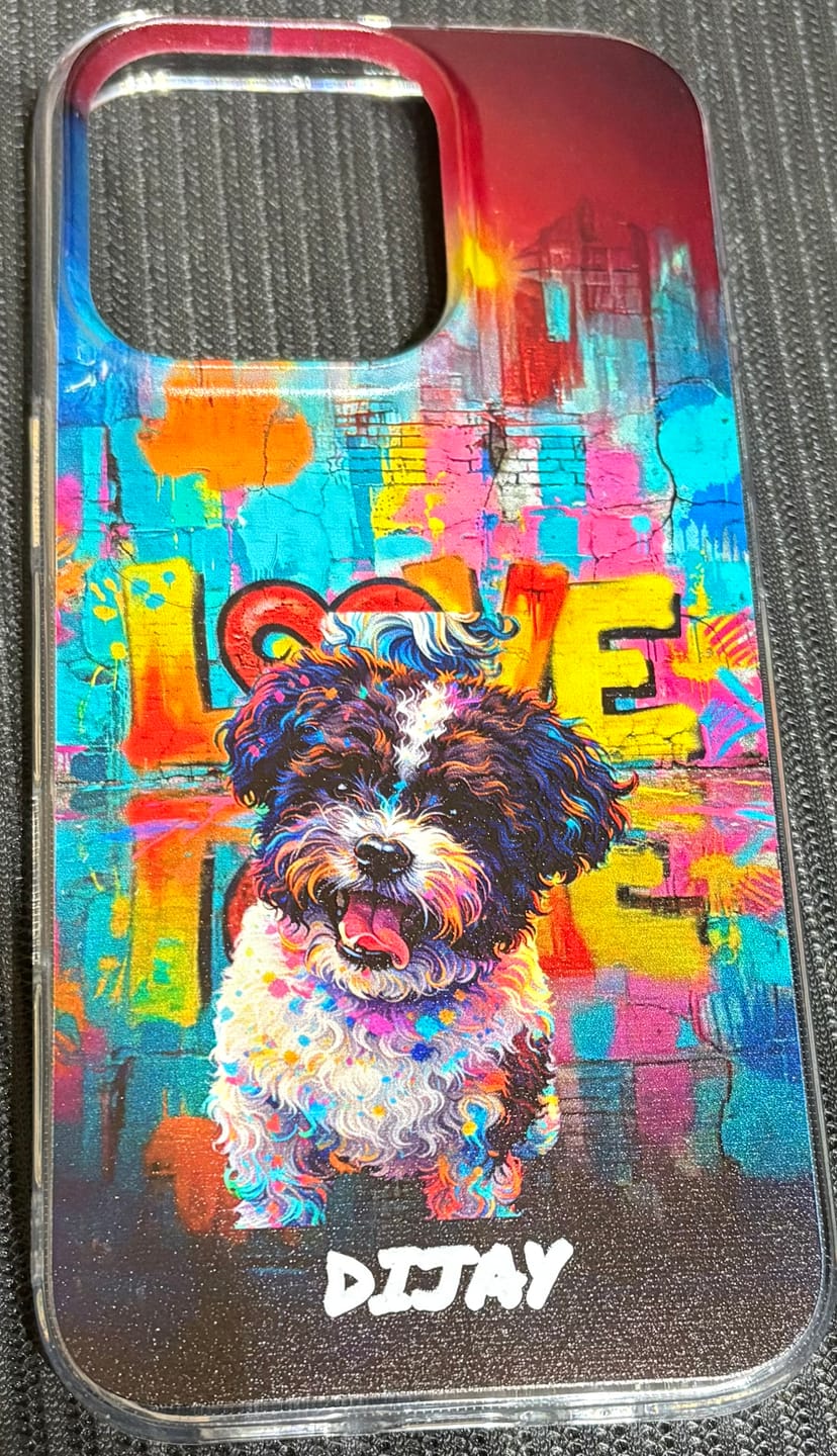 Customer photo review of Personalisierte Handyhülle - Streetart