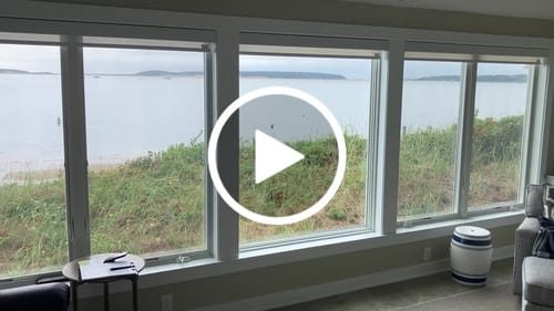 Customer video review of SmartWings Motorized Light Filtering Solar Shades 1%/3%/5% Openness Aventus