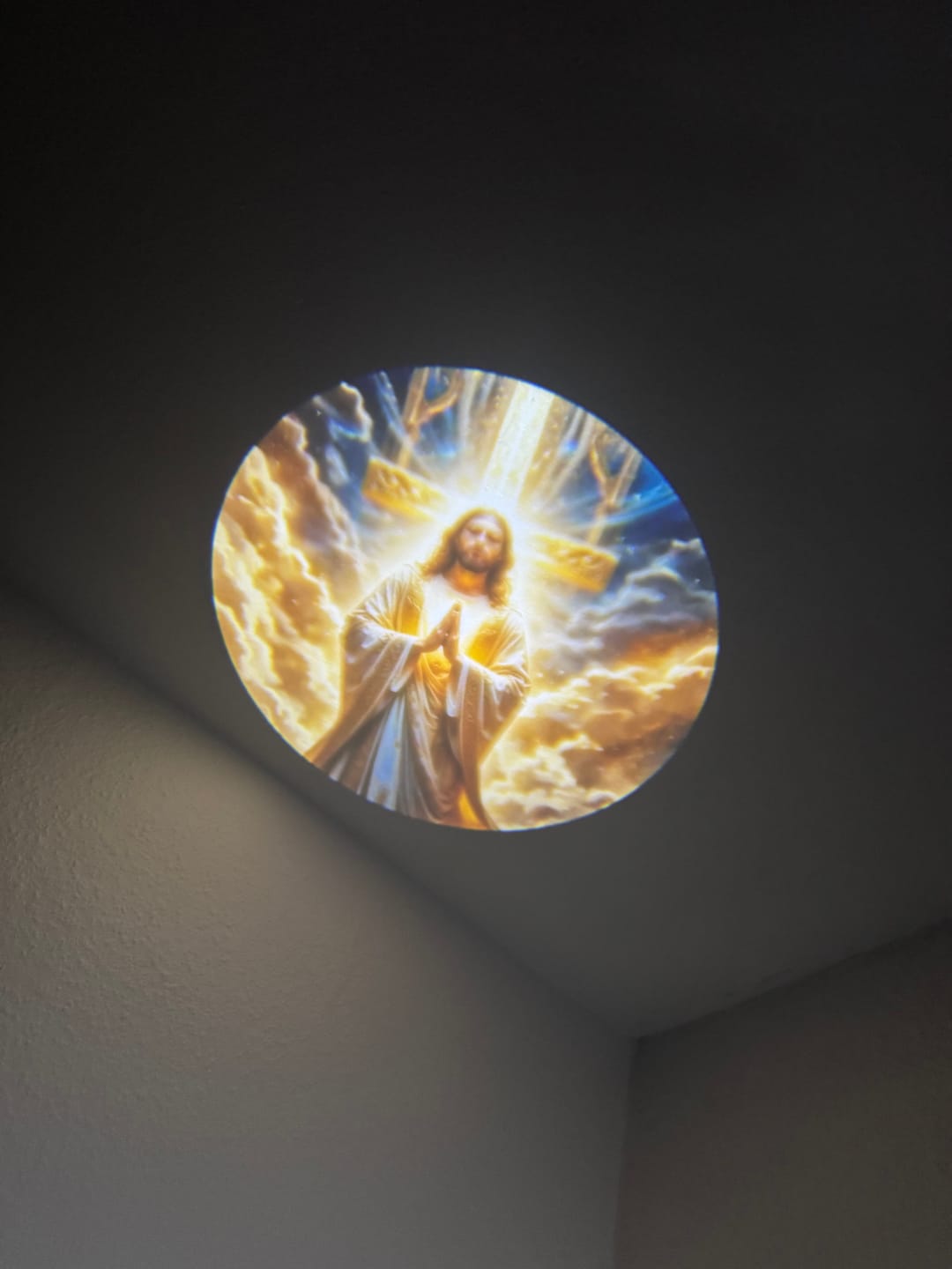 Customer photo review of Licht Christi Projektor