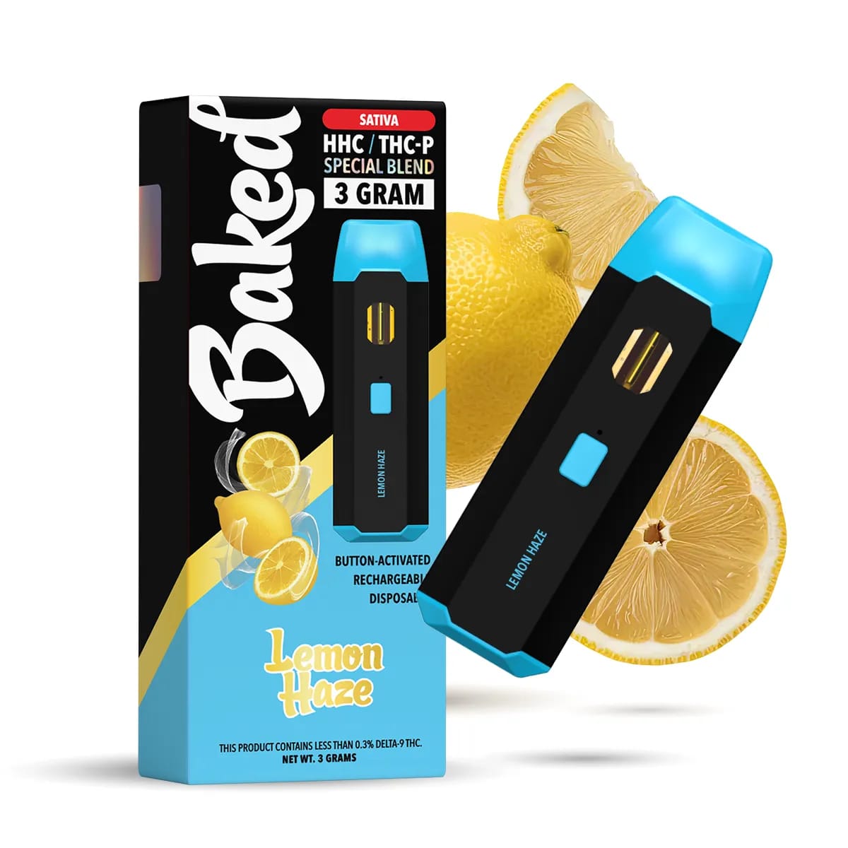 Customer photo review of 3 Gram HHC + THC-P Vape Pen | Lemon Haze - Sativa