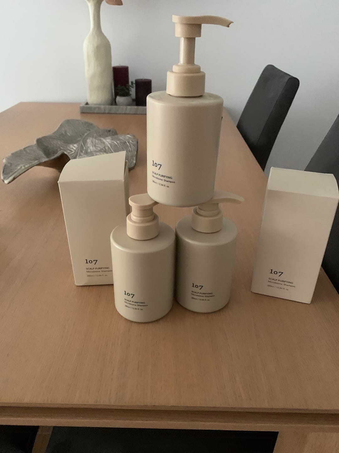 Customer photo review of [107] SCALP PURIFYING Microbiome Shampoo 380ml