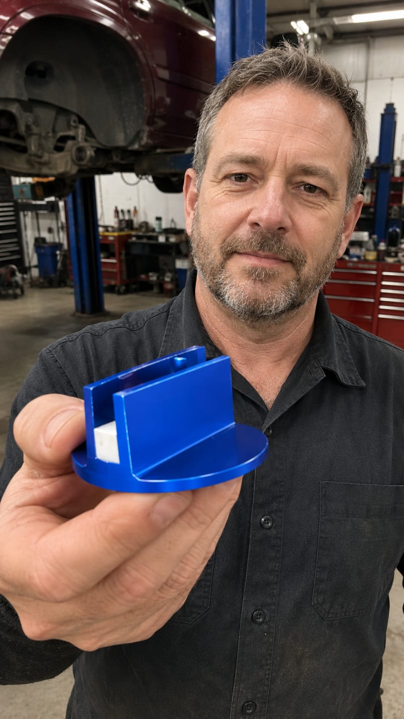 Customer photo review of BoltBuddy™ MagLift Jack Pad