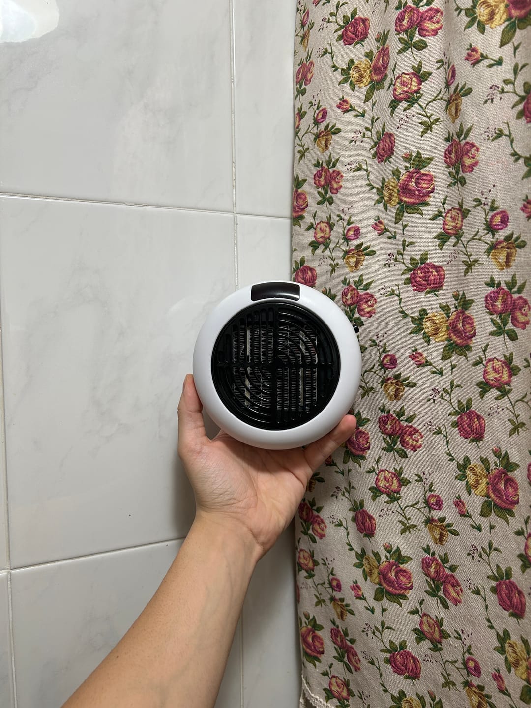 Customer photo review of minicalefactor termocerámico portatil